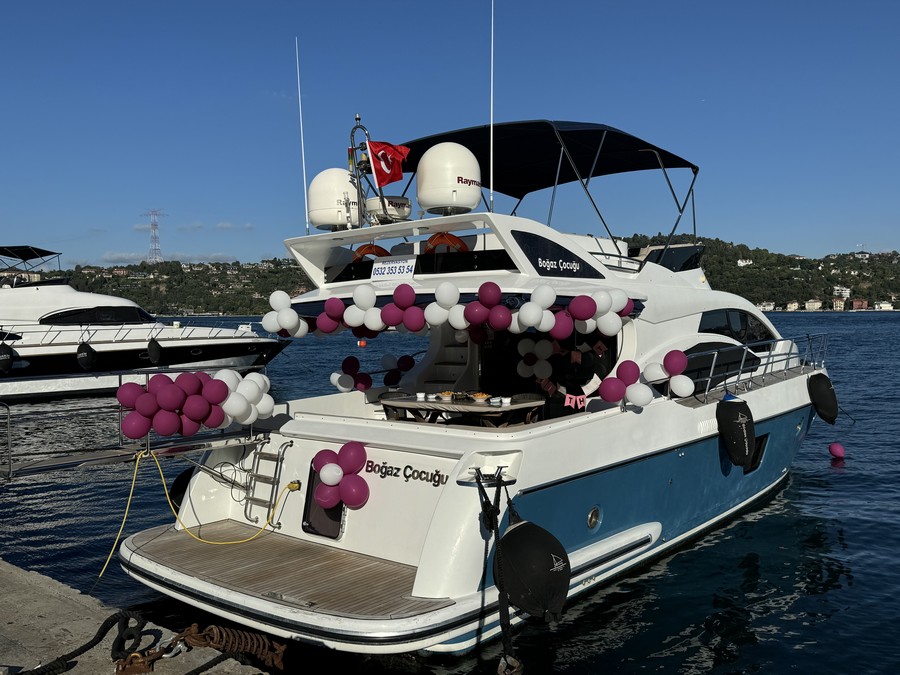 Balloon Decoration Prices on the Yacht