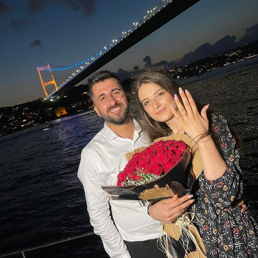 Marriage Proposal on a Yacht on the Bosphorus