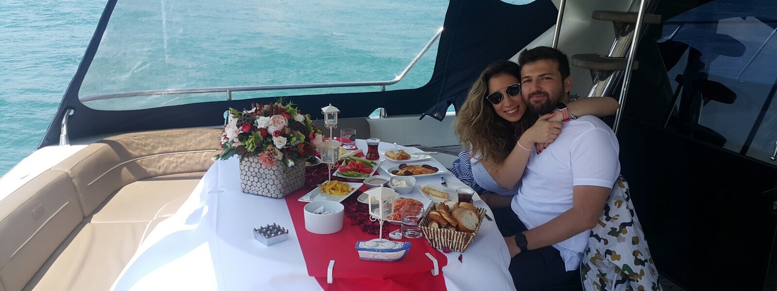 Breakfast on a Yacht