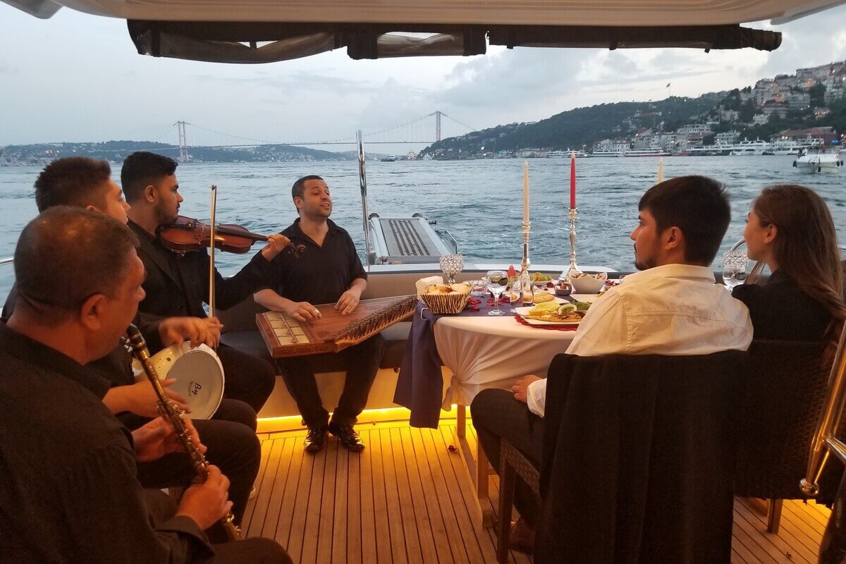 Fasil on the Yacht Istanbul