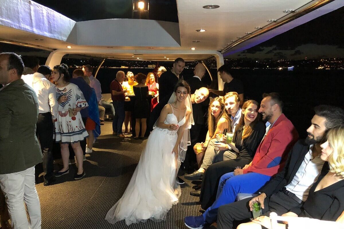 Wedding on a Yacht Istanbul