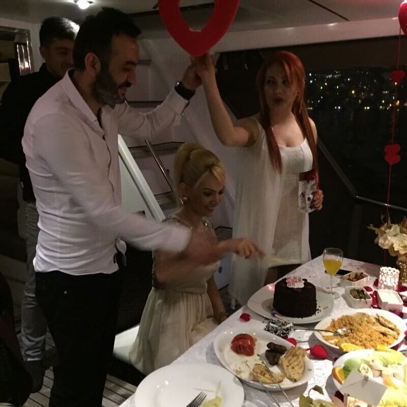 Cake, Music and Laughter on the Bosphorus: Birthday on a Yacht