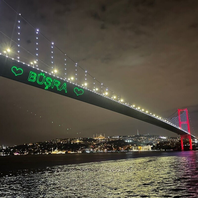 Writing Name on the Bridge